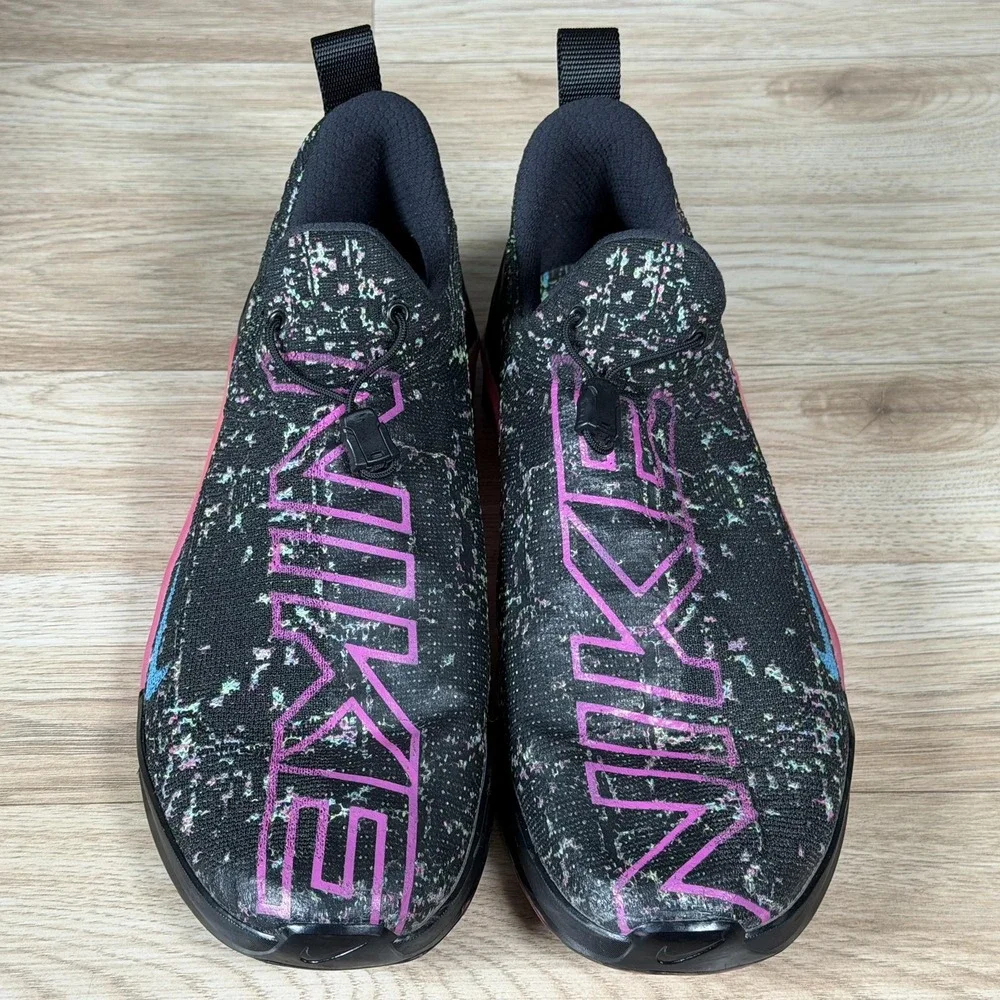 Nike Shoes Mens 11 Black Fire Pink React Metcon AMP Training Shoes CN5501-046